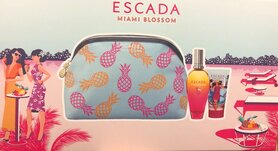 Escada Miami Bloosom Gift set 50 ml Eau de toilette +  50 ml body lotion + toilettas