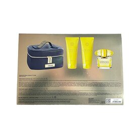 Versace Yellow Diamond Gift Set EDT 90ML + SG 100ML + BL 100ML + small Beauty Case