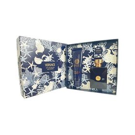 Versace Dylan Blue Giftset 100ml eau de toilette spray 5ml eau de toilette / 150ml Bath & Shower Gel 