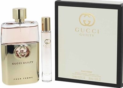 Gucci Guilty Poure Femme Gift Set 90ml eau de parfum + 10ml edp