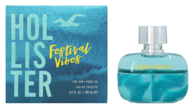 Hollister Festival Vibes for him Eau de toilette 100 ml