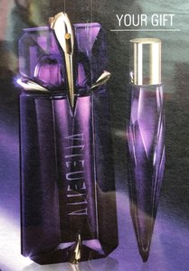 Mugler Alien gift set 90 ml eau de parfum Refillable Spray +10 ml Eau de Parfum 