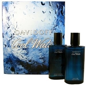 Davidoff Cool Water gift set 75 ml eau de toilette + 75 ml aftershave