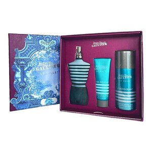Jean Paul Gaultier Le Male 125ml EDT Spray + 75ml All Over Shower Gel + 150ml Deodorant Spray