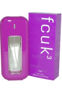 Fcuk 3 For Her eau de toilette 100 ml