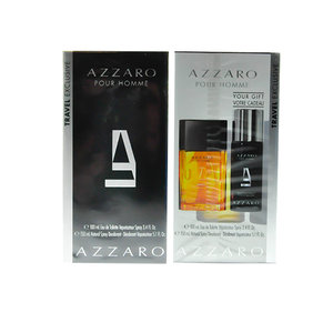 Azzaro Pour Homme gift set 100ml eau de toilette + 150ml deo spray