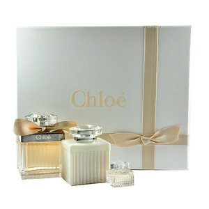 Chloe gift set 75 ml eau de parfum + 5 ml edp mini + 100 ml body lotion