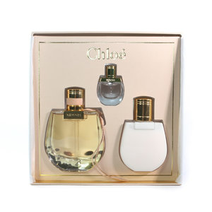 Chloe Nomade gift set 75ml eau de parfum + 5ml edp mini + 100ml body lotion