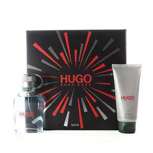 Hugo boss Hugo Man gift set 75ml eau de toilette  + 100m shower gel