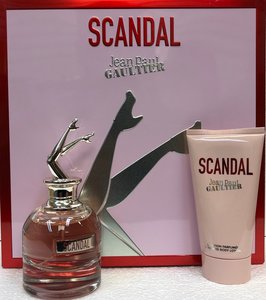 Jean Paul Gaultier Scandal Gift set 50 ml eau de parfum spray + 75 ml body lotion