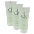 Calvin Klein CK One shower gel 3 X 200 ml _