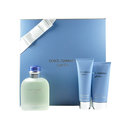 Dolce-&amp;-Gabbana-Light-Blue-Pour-Homme-gift-set-125ml-eau-de-toilette-+-75ml-after-shave-balm-+-50ml-shower-gel